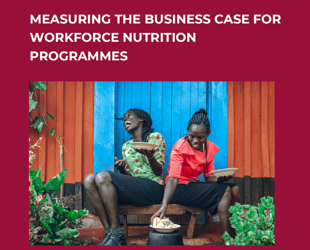 Workforce Nutrition Program Impact